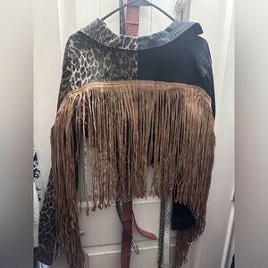 Fringe Jean jacket